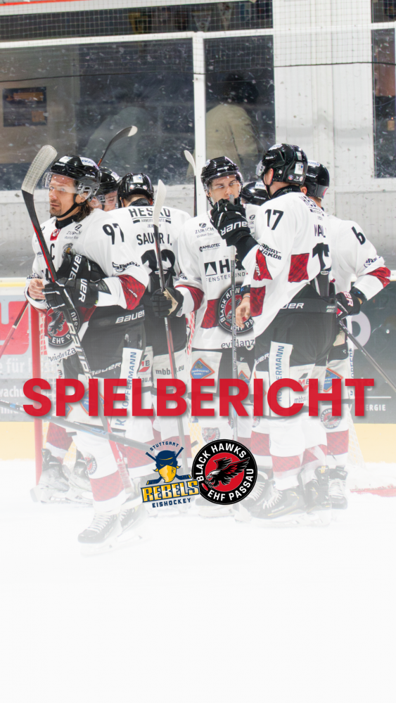 Black Hawks mit starkem 6:2 Sieg in Stuttgart